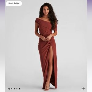 Kaleigh Off Shoulder Dress